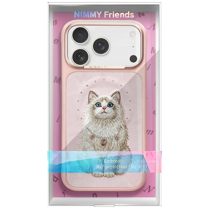 Nimmy Lucky Fashion Cat MagSafe case for iPhone 17 Pro - pink