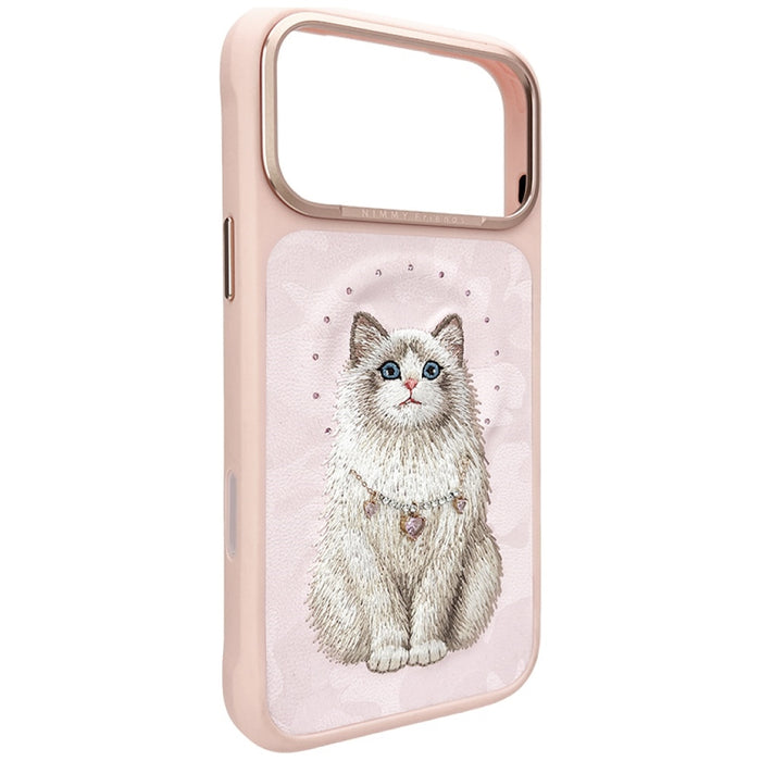 Nimmy Lucky Fashion Cat MagSafe case for iPhone 17 Pro - pink