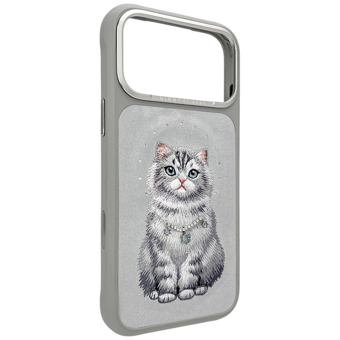 Nimmy Lucky Fashion Cat MagSafe case for iPhone 17 Pro - gray