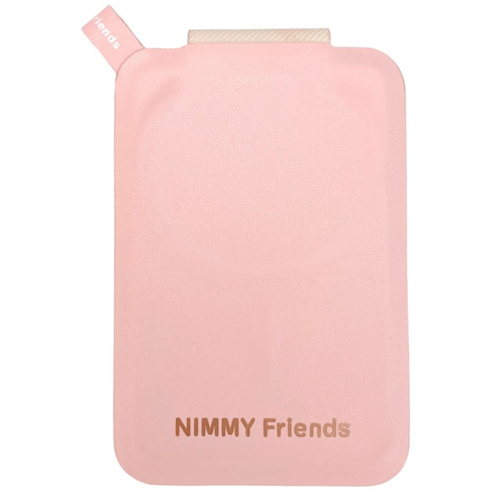 Nimmy New Big-Eye Cute Pets 2.0 Cat Magnetic Wallet with Phone Stand - Pink