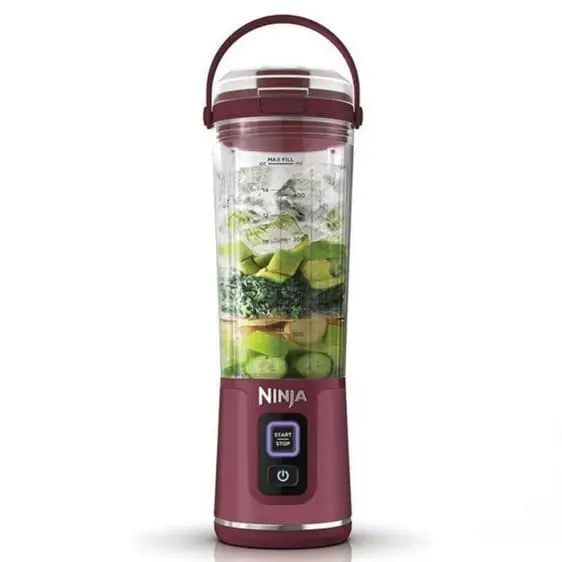 Ninja Blast Cordless Blender BC151EUR Cranberry Red - Блендери<<<За Кухнята<<<Малки електроуреди<<<TechMart&&&Shark &
