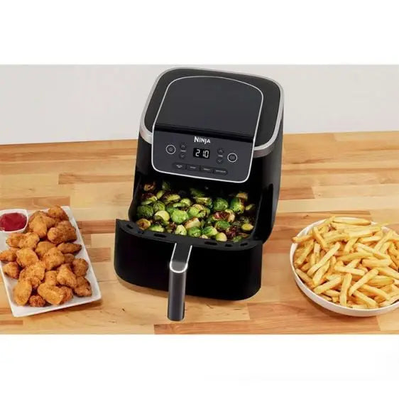 Ninja Foodie Smart Air Fryer Pro 4,7L Black EU AF140EU - SDA<<<Основна<<<DunaXML&&&Фритюрници<<<Уреди за кухня<<<Малки