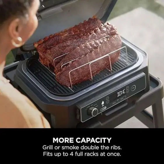 NINJA Woodfire XL Rib Rack Grill Set - XSKOGXLRBRKEU - Уреди за готвене<<<Уреди за кухня<<<Малки