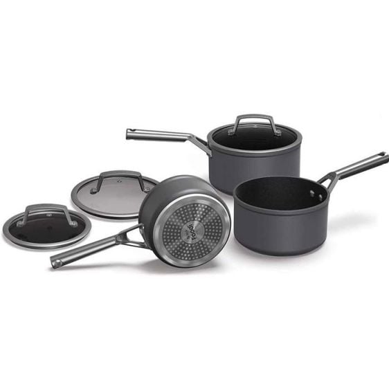 Set of cookware NINJA Food C33000 Stainless Steel Premium 3-Rice Cookware Set