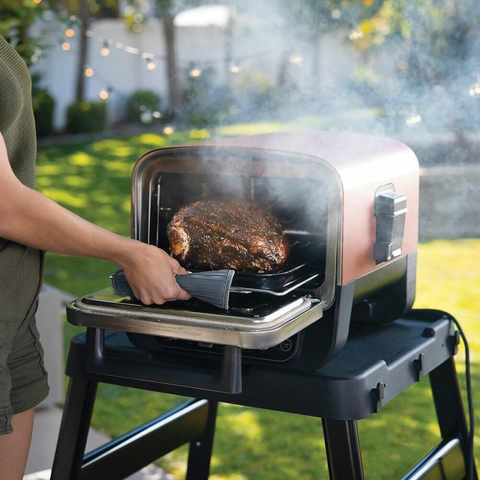 Ninja Woodfire Outdoor Pizza Oven 8-in-1, Red EU OO101EU