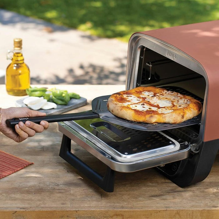 Ninja Woodfire Outdoor Pizza Oven 8-in-1, Red EU OO101EU