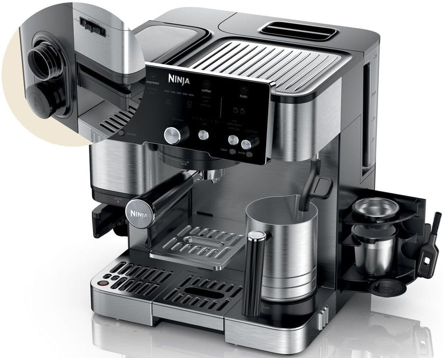 Ninja Luxe Café Essential 2-in-1 Coffee Maker Black EU ES501EU