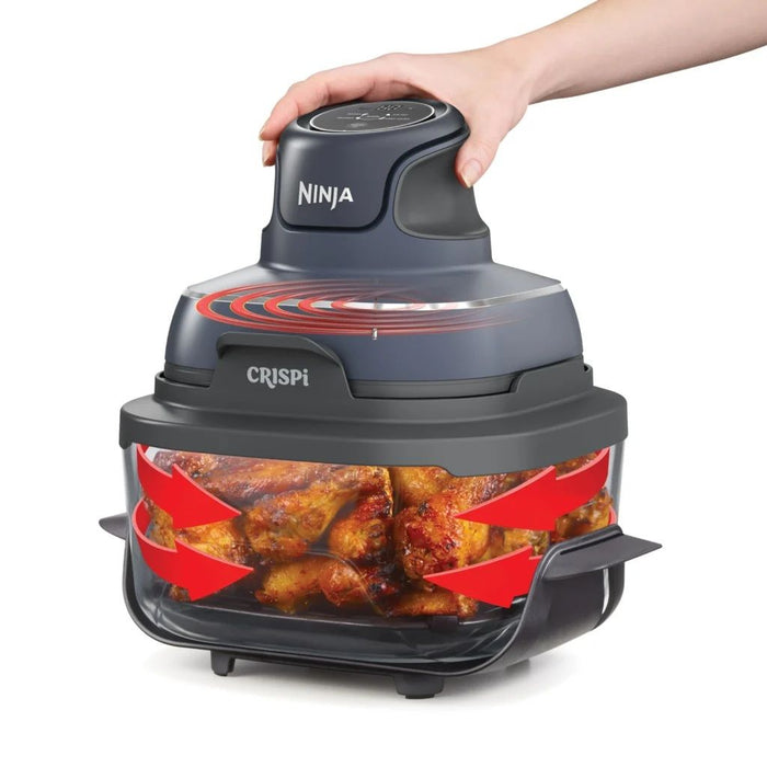 Ninja Crispi Air Fryer 1.4L + 3.8L, 4-in-1, Black EU FN101EUGY