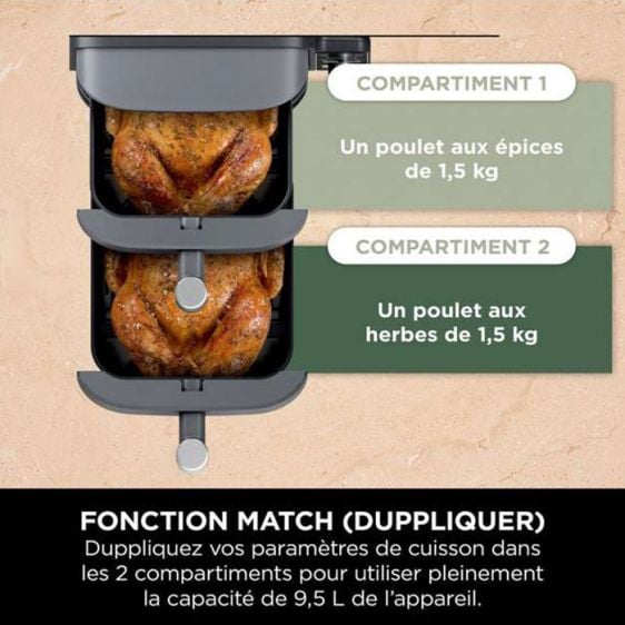 Fryer NINJA Double Stack XL Air Fryer SL400EU