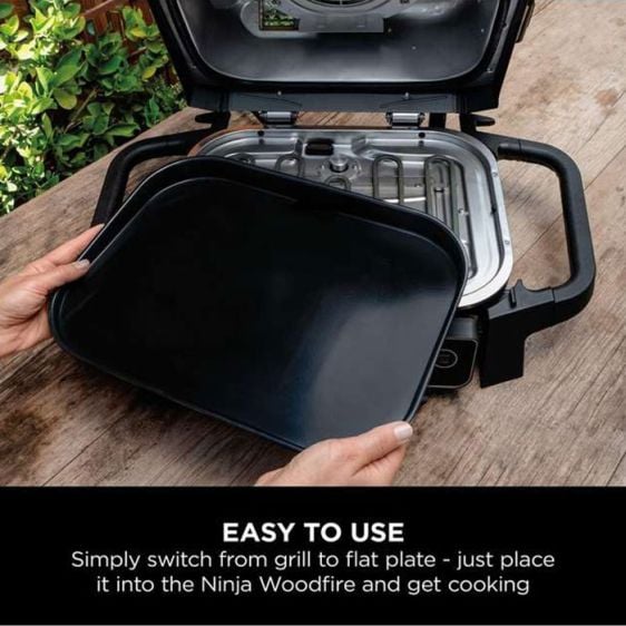 Grill tray NINJA Woodfire Flat Plate for Woodfire Electric BBQ - XSKGRIDPLTEUK