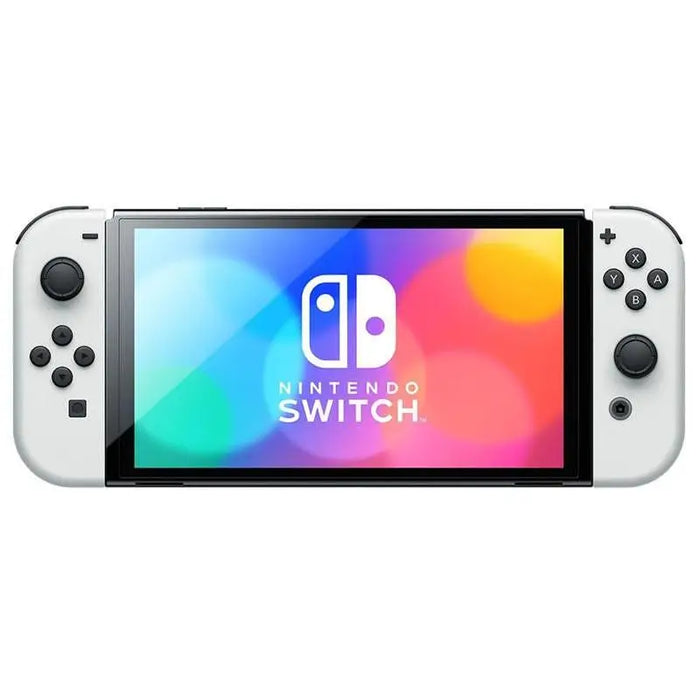 Nintendo Switch OLED White Console + Super Mario & Luigi Headphones - Игрови конзоли<<<Конзоли и аксесоари<<<ТВ Аудио