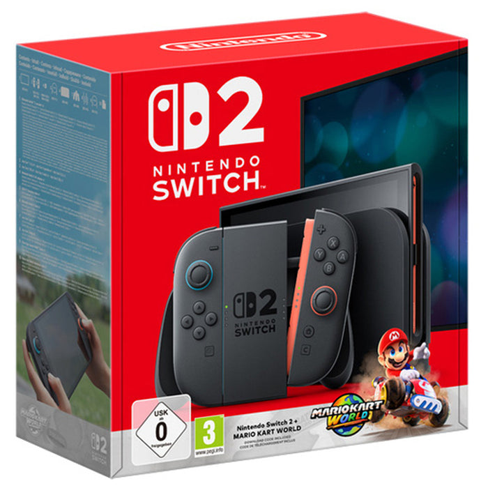 Console Nintendo Switch 2 + Mario Kart World 256GB - Black