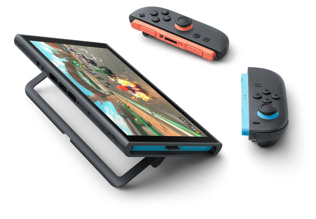 Nintendo Switch 2 Console Set with Joy-Con + Mario Kart World, Black EU - ONLY BOX DAMAGE