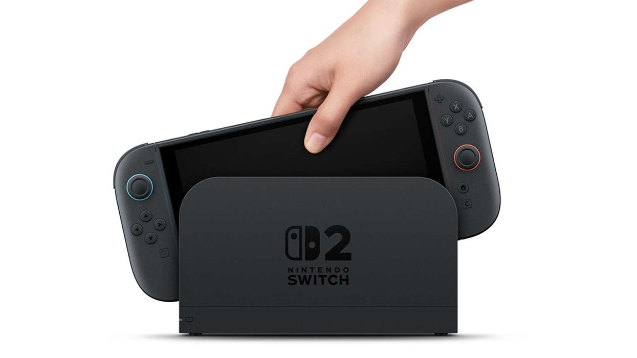 Nintendo Switch 2 Console Set with Joy-Con + Mario Kart World, Black EU - ONLY BOX DAMAGE