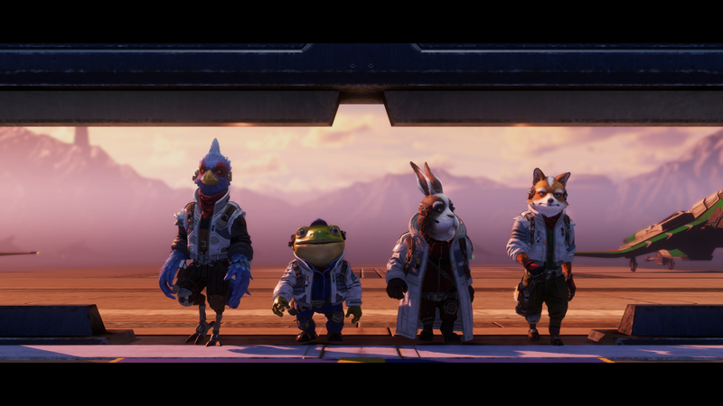Star Fox game (NSW2)