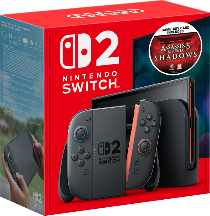 Console Nintendo Switch 2 Black + Assassin's Creed Shadows
