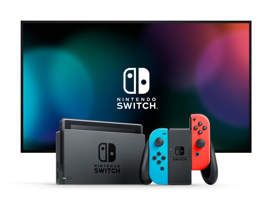 Nintendo Switch Console Neon Red Blue EU
