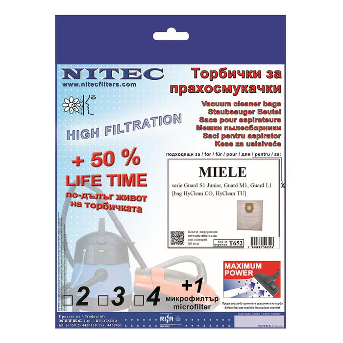 BAGS NITEC T652 SERIE GUARD 3 PCS