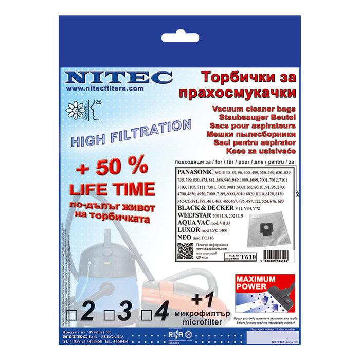 Bags NITEC SMS T610 3 PCS