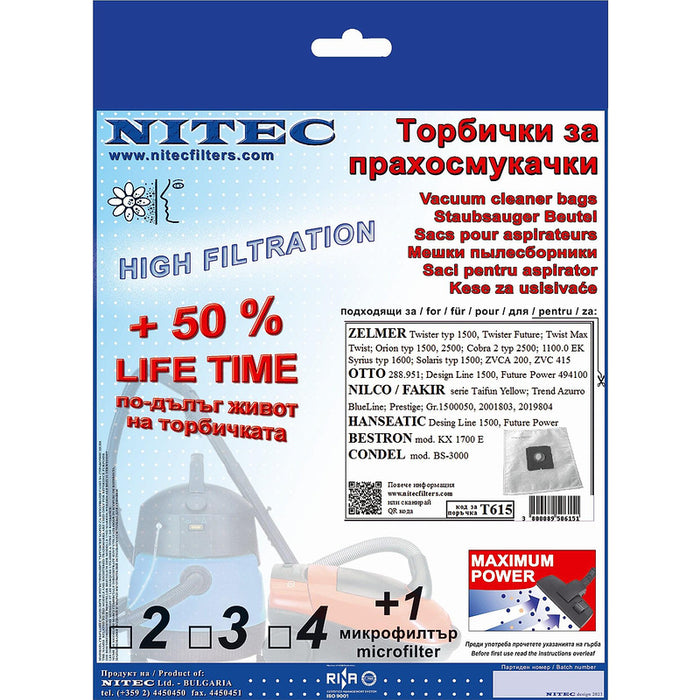 Nitec T 615 filter