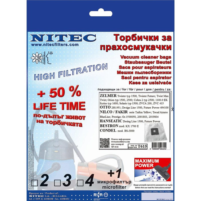 Nitec T 615 filter