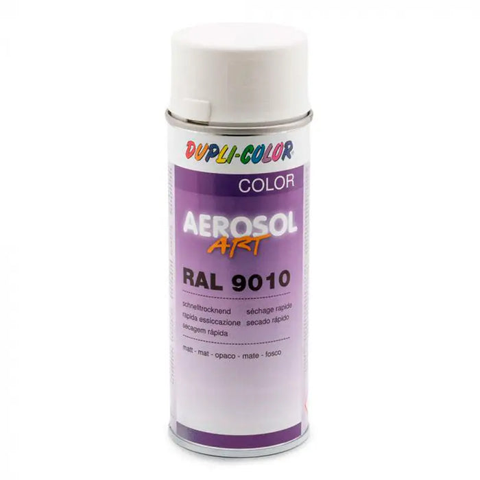 NITRO COMBI SPRAY AEROSOL ART RAL 9010 DUPLI COLOR - Спрей бои<<<Бои за метал и дърво<<<Бои и