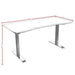Nitro Concepts D16E Gaming Desk Carbon Black Electric Height Control - Геймърски бюра<<<Геймърска периферия<<<ValiAPI