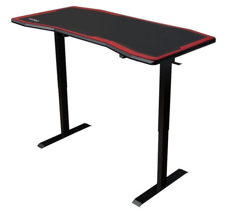 Nitro Concepts D16E Gaming Desk, Carbon Red, Electric Height Control