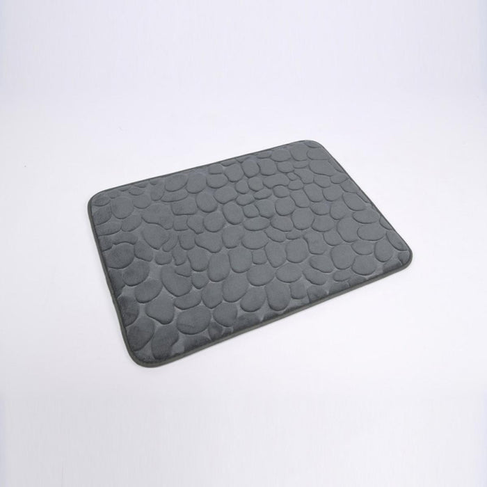 MEMORY BATHROOM MAT GRAY