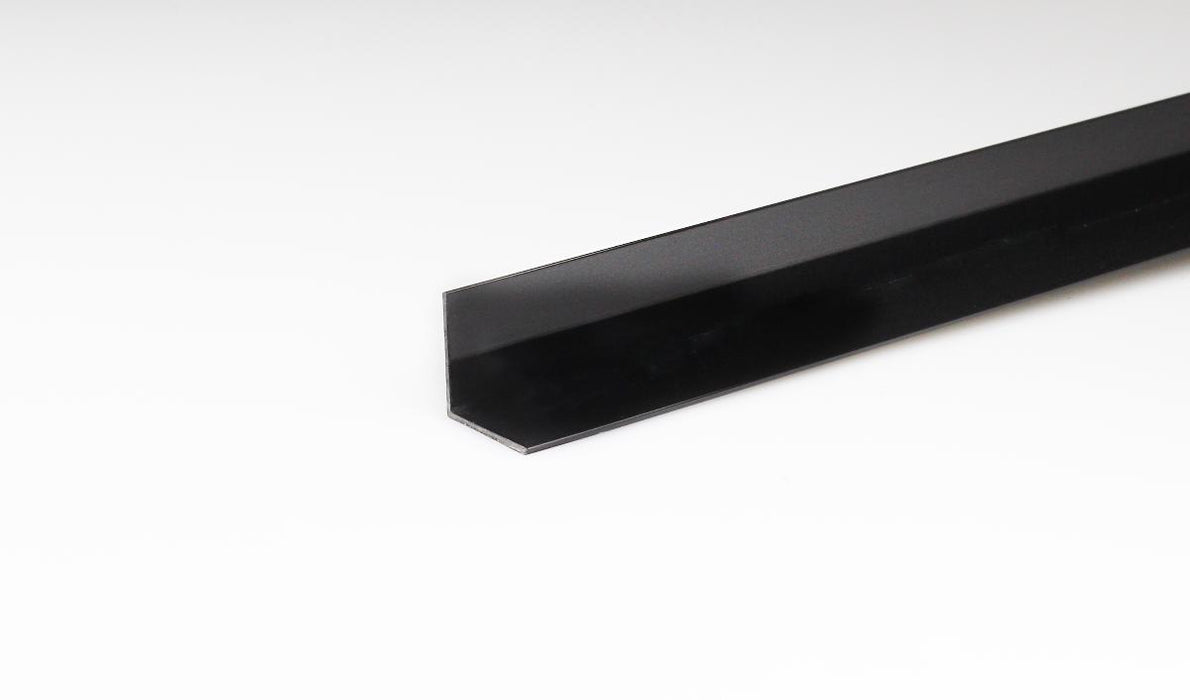 PVC CORNER PROFILE 15X15MM/1M BLACK SATIN
