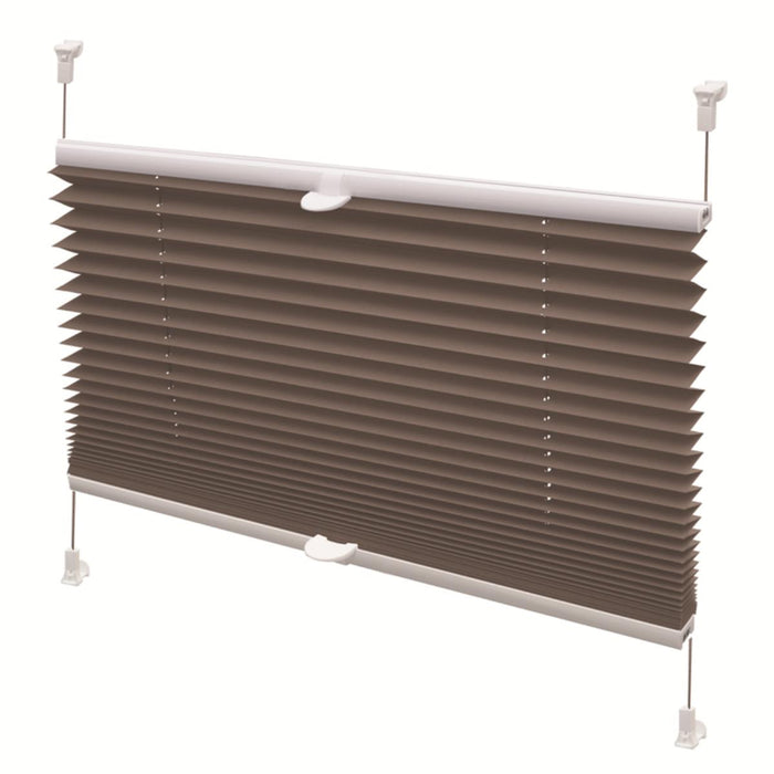PLEATED VERONA 61.5X150 CM MOCHA