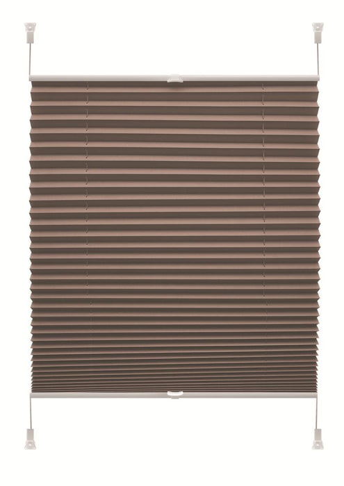PLEATED VERONA 72.5X150 CM MOCHA