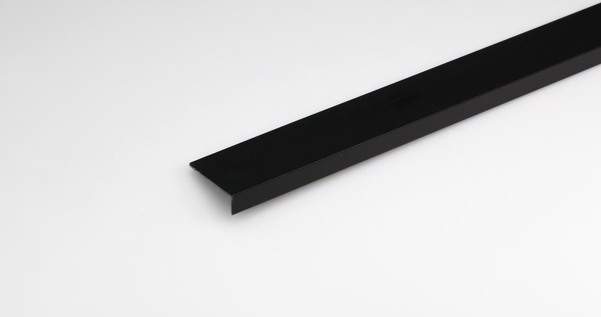 PVC CORNER PROFILE 40X10MM/2M BLACK SATIN
