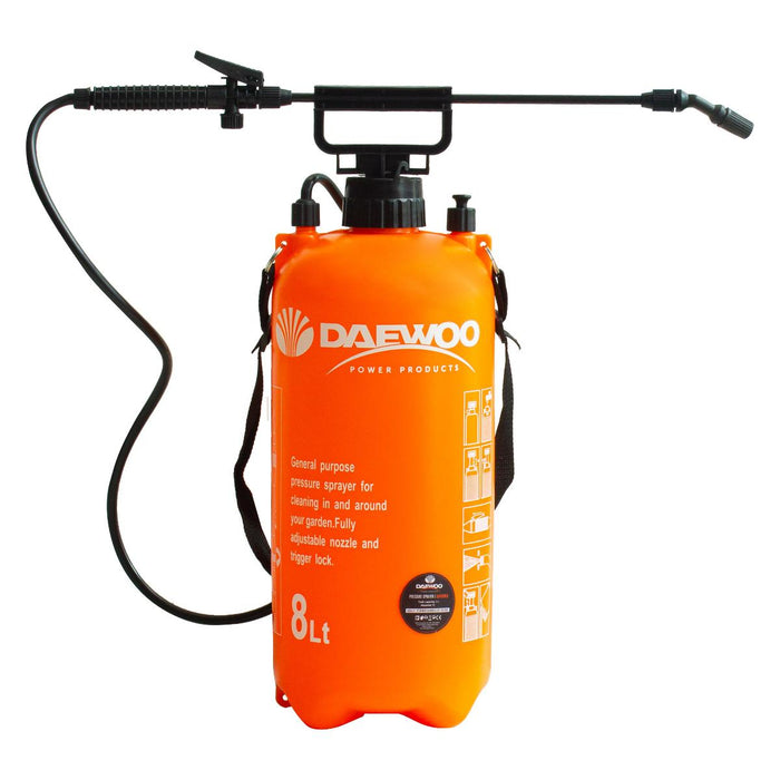 SHOULDER SPRAYER WITH EXTENSION 8 LITERS