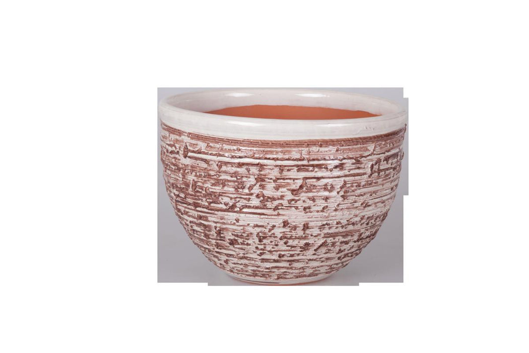 ANTIQUE POT 23/17 CM NEW OCHRE