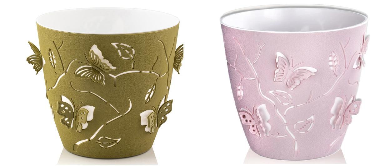 3D BUTTERFLIES FLOWER POT 18 CM