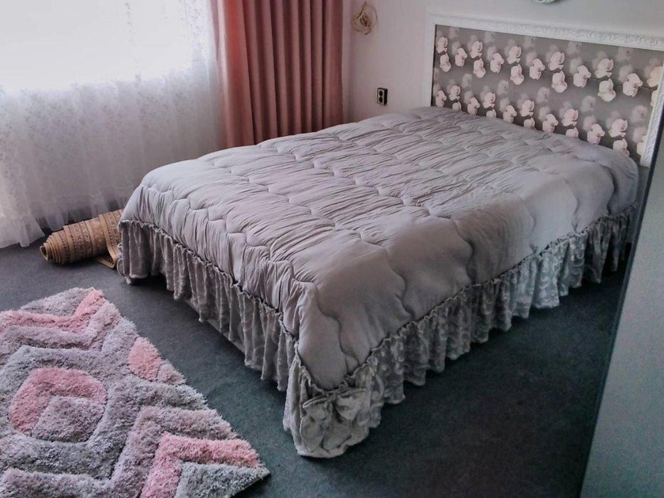 KILIMM SHAGI CARVING 160X230 CM GRAY PINK
