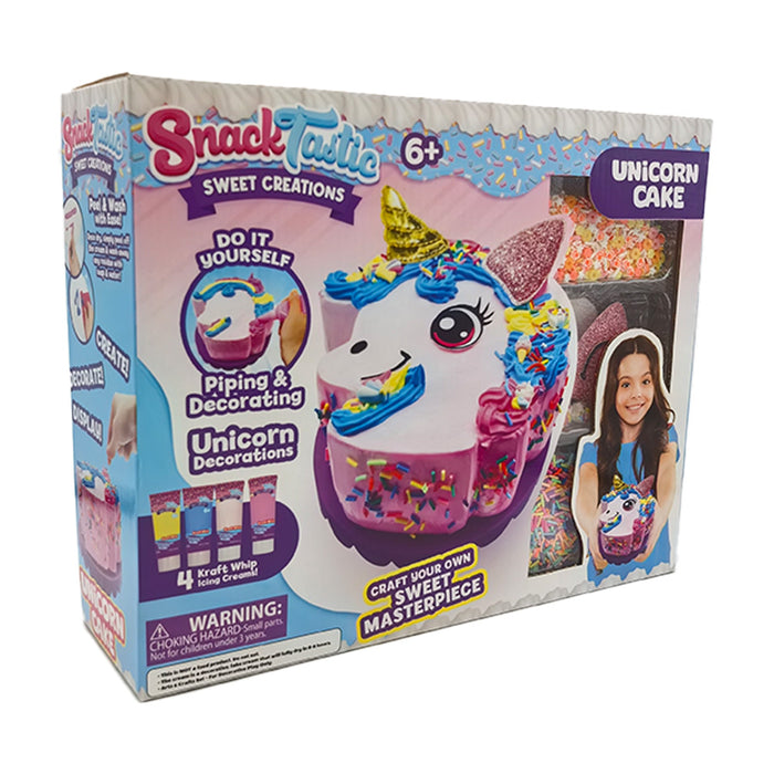 Творчески комплект Felyx Toys Snack Tastic - Декоративни вкусотии, торта еднорог