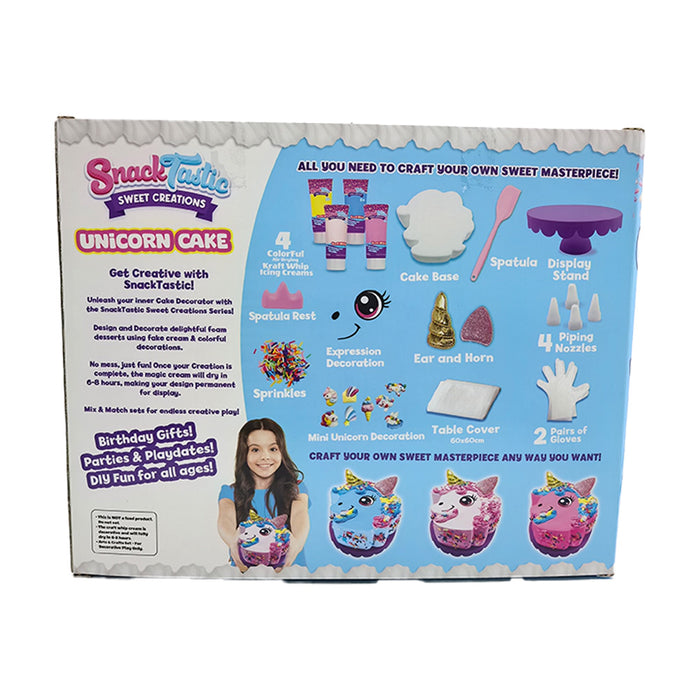 Felyx Toys Snack Tastic Creative Set - Decorative Treats, Unicorn Cake