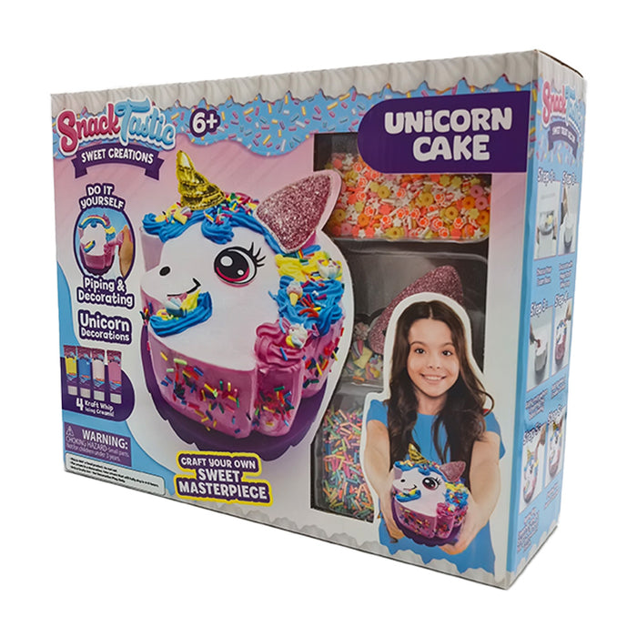 Felyx Toys Snack Tastic Creative Set - Decorative Treats, Unicorn Cake