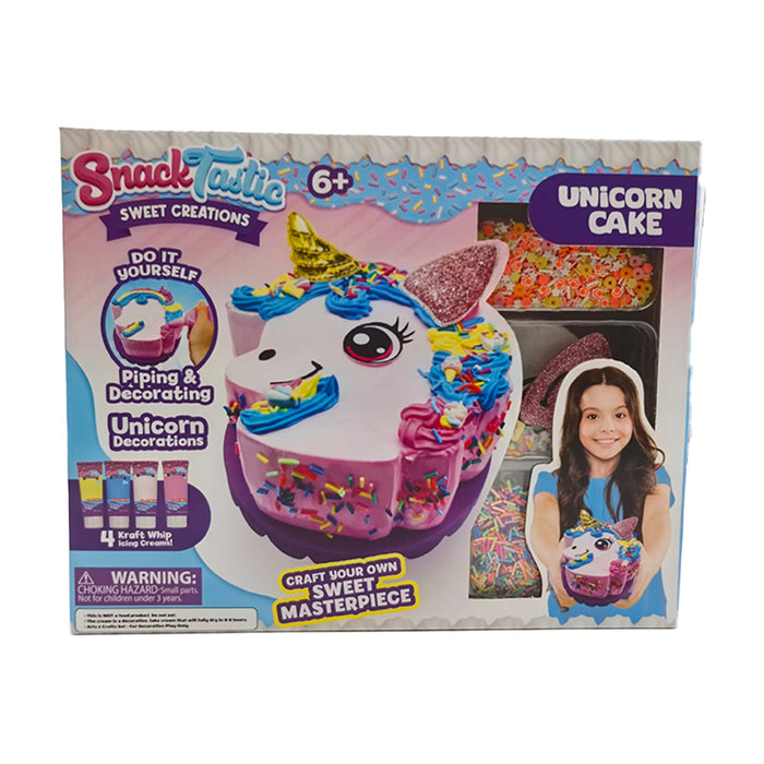 Felyx Toys Snack Tastic Creative Set - Decorative Treats, Unicorn Cake