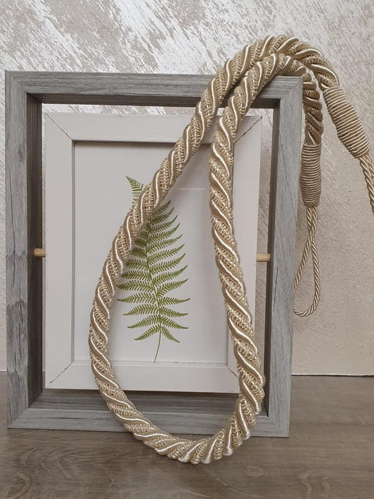 DECO. CORD FOR CURTAIN 90CM CREAM