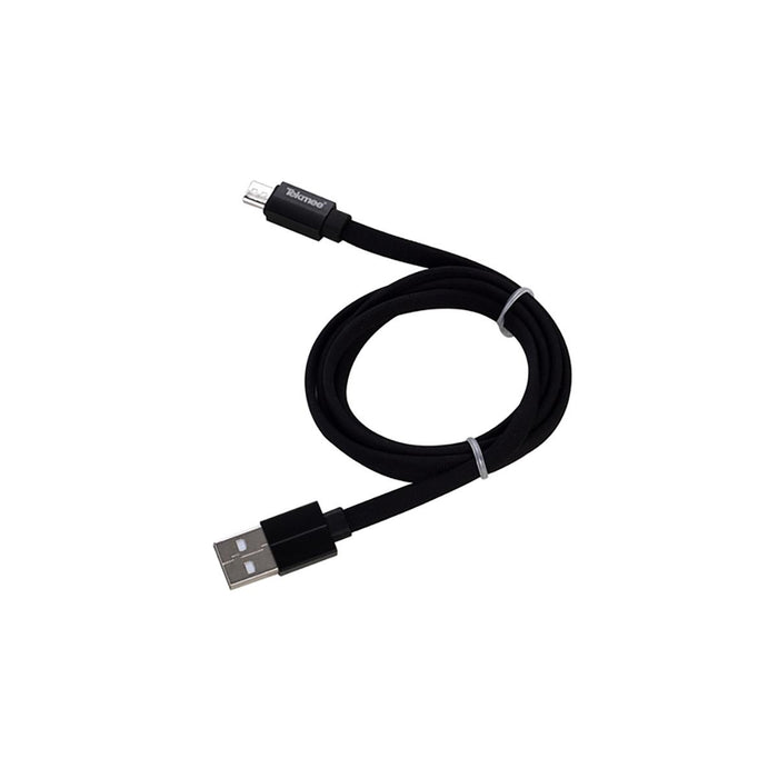 CABLE MICROUSB BRAIDED 1M/2A TEKMEE
