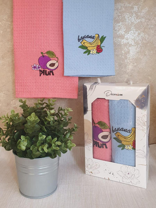 KITCHEN TOWELS FRUIT 40X60 CM 2PCS