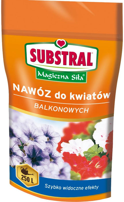 FERTILIZER FOR BALCONY PLANTS 250G SUBSTRAL