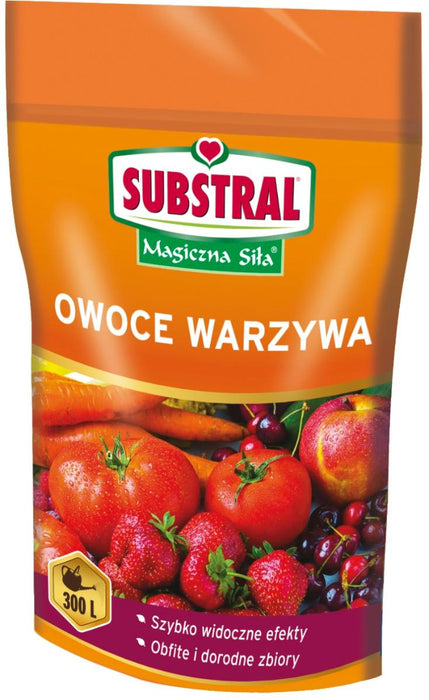 FERTILIZER FOR FRUITS AND VEGETABLES 300G SUBSTRAL