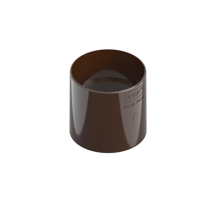 DRAIN PIPE 80 MM PVC BROWN