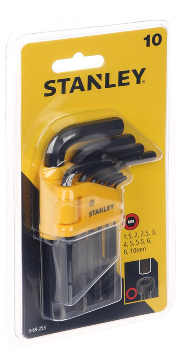 HEXAGON SET 10 PCS. STANLEY