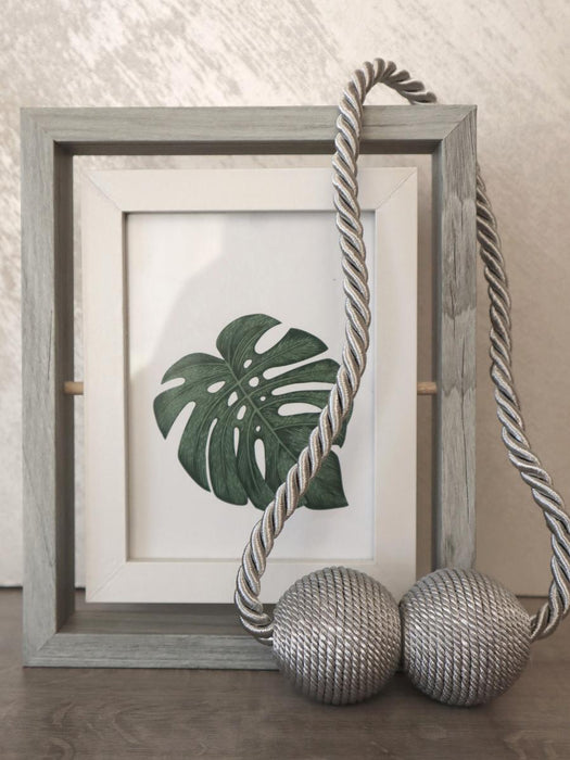 CORD WITH MAGNET FOR CURTAIN 48CM GREY
