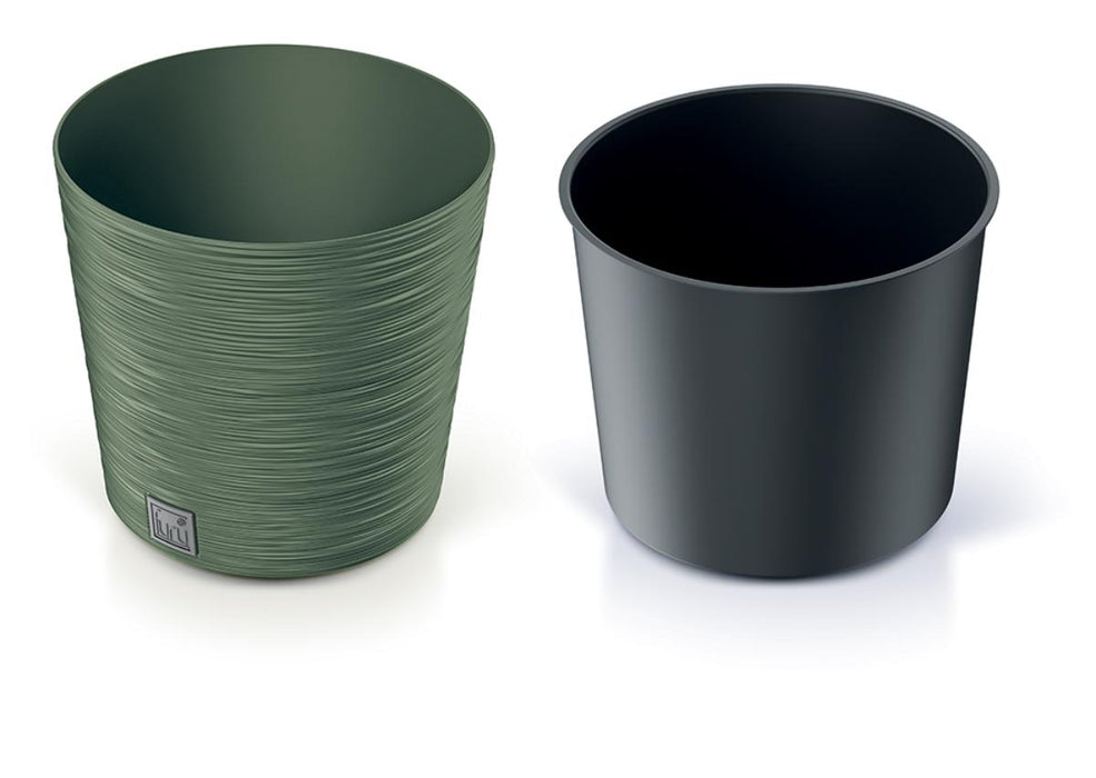 FURU ROUND POT 30CM GREEN